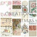 Digital printable CHRISTMAS ephemera pack 