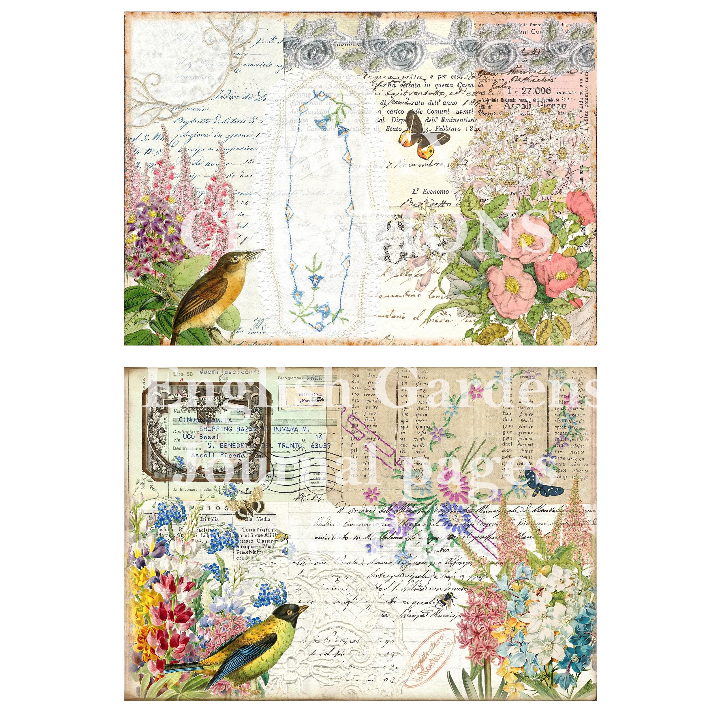 Printable English garden Kit 2