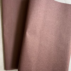 20 stuks CHOCOLADE rietje papier 35 x 50 cm