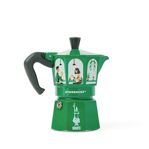 Bialetti Starbucks Italy Limited Edition Coffee Maker Moka Pot 4.4FL oz