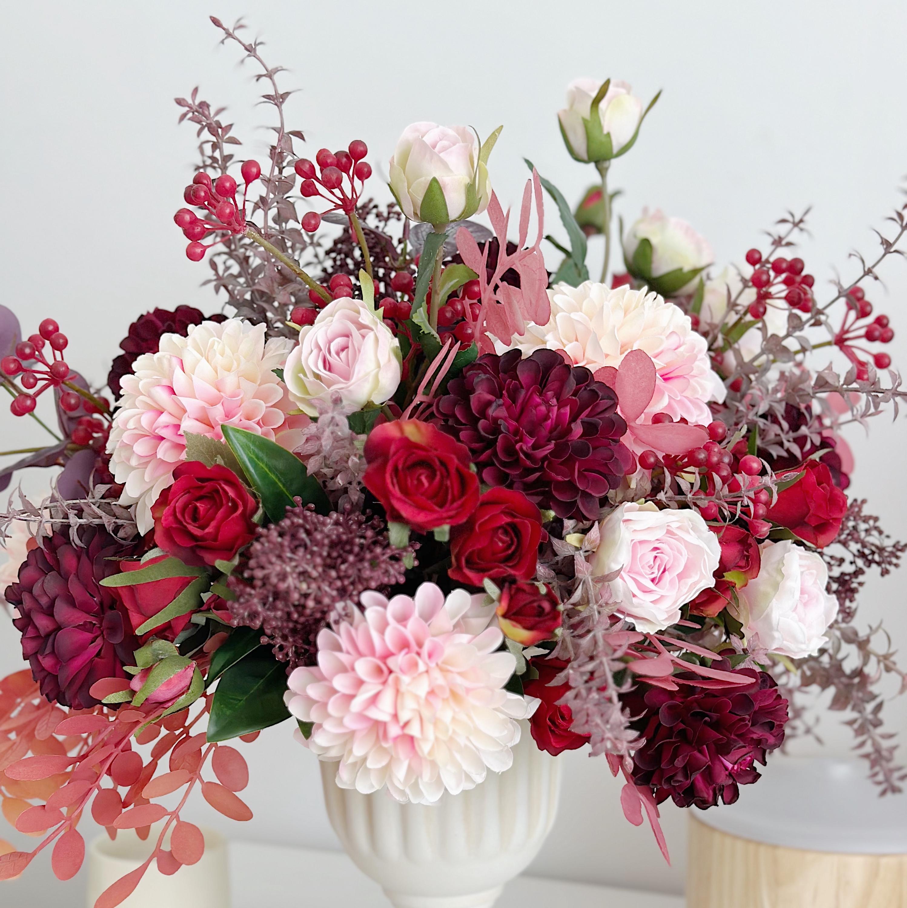 Artificial Flower Arrangements, Handmade Floral Decor, Custom Floral ...
