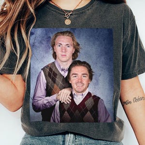 Logan Cooley Clayton Keller Ice Hockey Shirt, Utah Step Bros Tee, Funny Ice Hockey Gift Unisex image 4