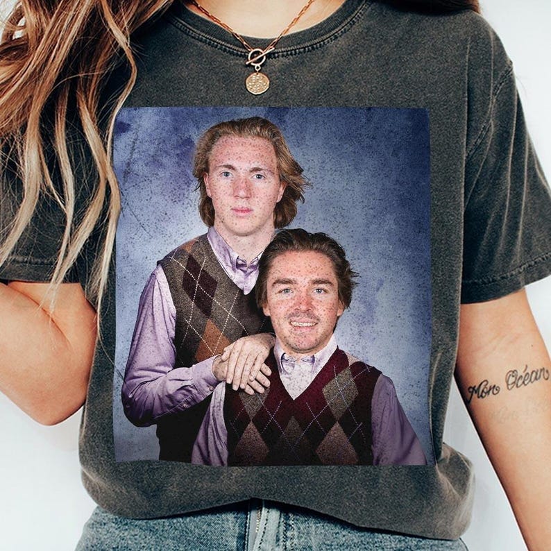 Logan Cooley Clayton Keller Ice Hockey Shirt, Utah Step Bros Tee, Funny Ice Hockey Gift Unisex image 4