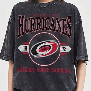 Carolina Hockey Men Vintage Shirt, 90s Hockey Graphic Tee, Retro For Women And Men Hockey Fan image 3