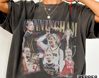 Sophie Cunningham Basketball Graphic Vintage Comfort Colors Shirt
