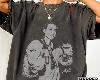 Maglietta divertente da hockey vintage Comfort Colors di Jack Hughes