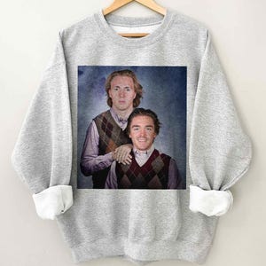 Logan Cooley Clayton Keller Ice Hockey Shirt, Utah Step Bros Tee, Funny Ice Hockey Gift Unisex image 3