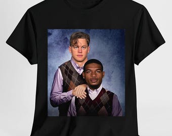 Vintage Joe Burrow Ja'Marr Chase Football Shirt, Cincinnati Step Bros Tee, Funny Football Gift Unisex