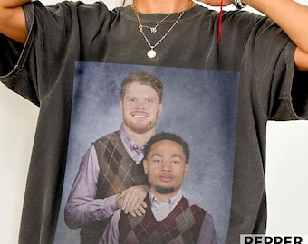 Sam Darnold Jaxon Smith-Njigba Football Shirt, Seattle Step Bros Tee, Funny Football Gift Unisex