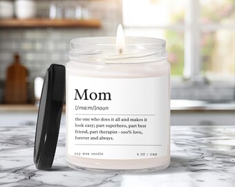 Vela com definição de mãe, presente de dia das mães, melhor vela para mãe, ideia de presente de aniversário para mãe, presente da filha, vela do filho para a mãe, mãe engraçada