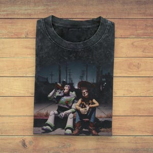 Comfort Colors Tshirt Toy Story, Animation Tee Shirt, Pixar Tee, Buzz Lightyear Woody Shirt For Men Women, Movie Lover Gift