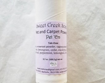 Pet and Carpet Powder, Pet 'Em