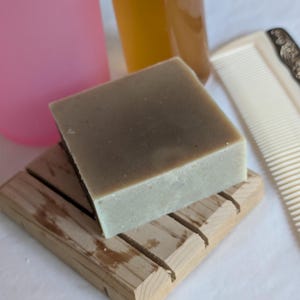 Herbal Shampoo Soap, Rosemary Honey w. silk image 3