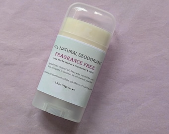 Natural Deodorant,  2.5 oz. Stick