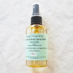 Aromatherapy Spray, Patchouli, 2 oz.
