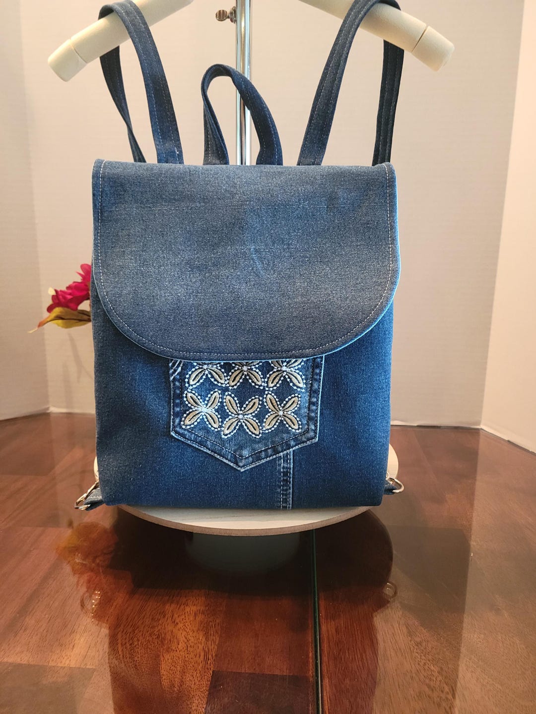 Denim Back Pack - Etsy