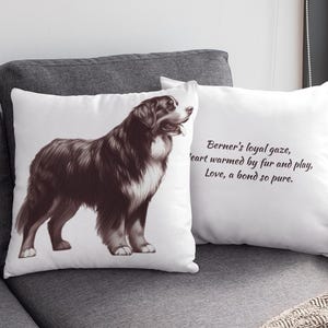 Cuscino per bovaro bernese, regalo per bovaro bernese, amante di Berner, montagna bernese, regali per bovaro bernese, Berner, regali Berner