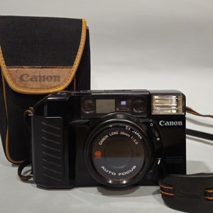 Cámara compacta Canon AF35MII (New Sure Shot/Autoboy II) de 38 mm, con película probada y envío gratuito.