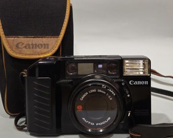 Cámara compacta Canon AF35MII (New Sure Shot/Autoboy II) de 38 mm, con película probada y envío gratuito.