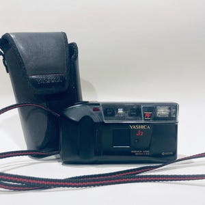 Yashica AF-J2/Ninja Star II f/3.5 35mm Point and Shoot Film Camera - Tested, Working Condition