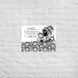 Poster con stampa artistica di affermazioni quotidiane, parete artistica con affermazioni, arte positiva, ispirazione per la cura di sé, decorazione per la casa, parete artistica per l'amore per se stessi
