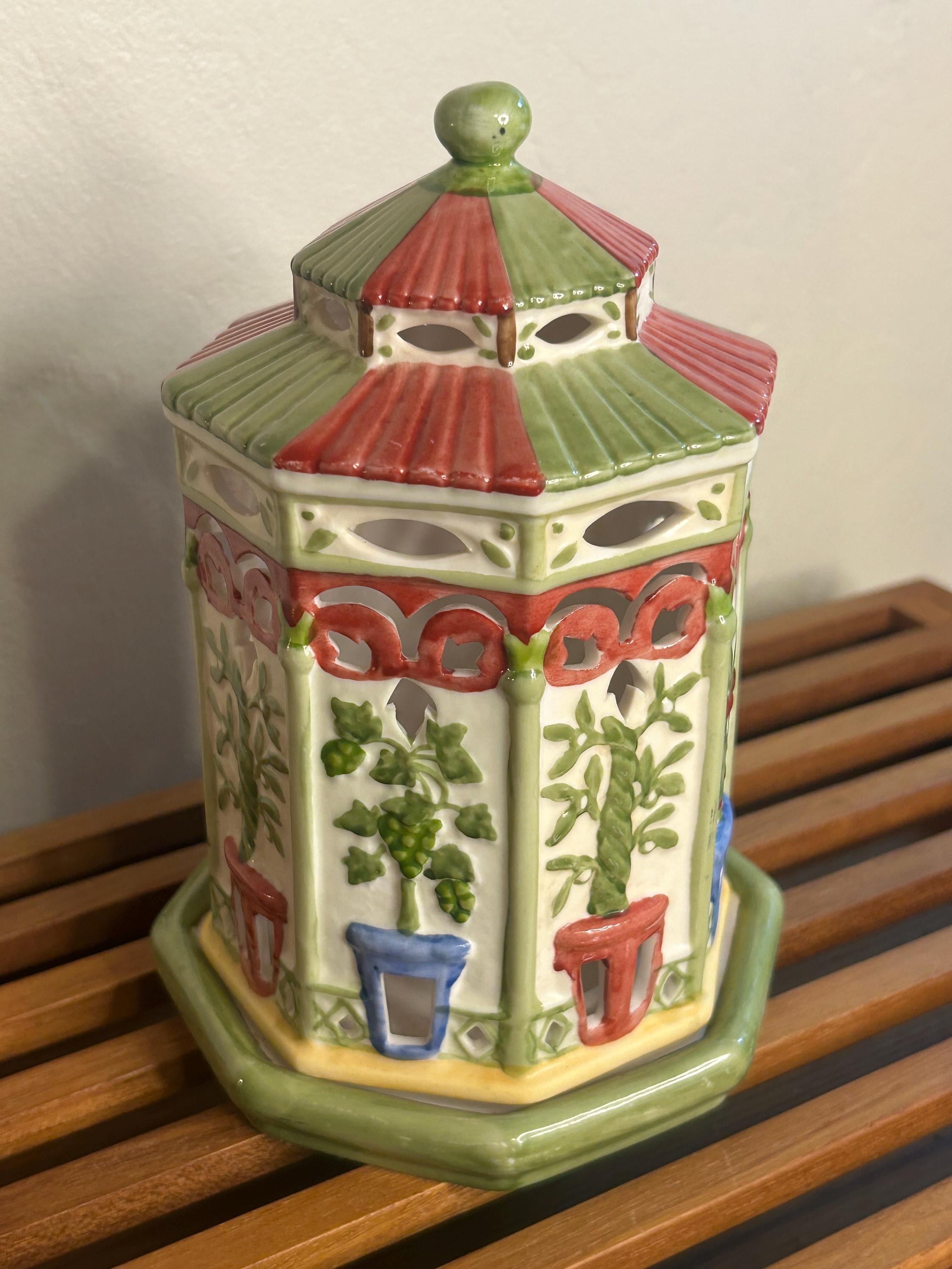 Villeroy & Boch ノスタルジックマーケット キャンドルホルダー Villeroy & Boch ノスタルジックマーケット キャンドルホルダー