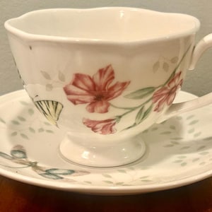 Lenox Butterfly Meadow Teacup and Saucer