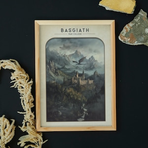 Basgiath War College Art Digital Print, Fourth Wing, Iron Flame, Rebecca Yarros Dragons, Digital Download, Empyrean, Navarre