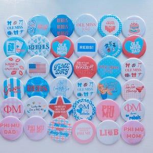 Gameday Pins/Buttons