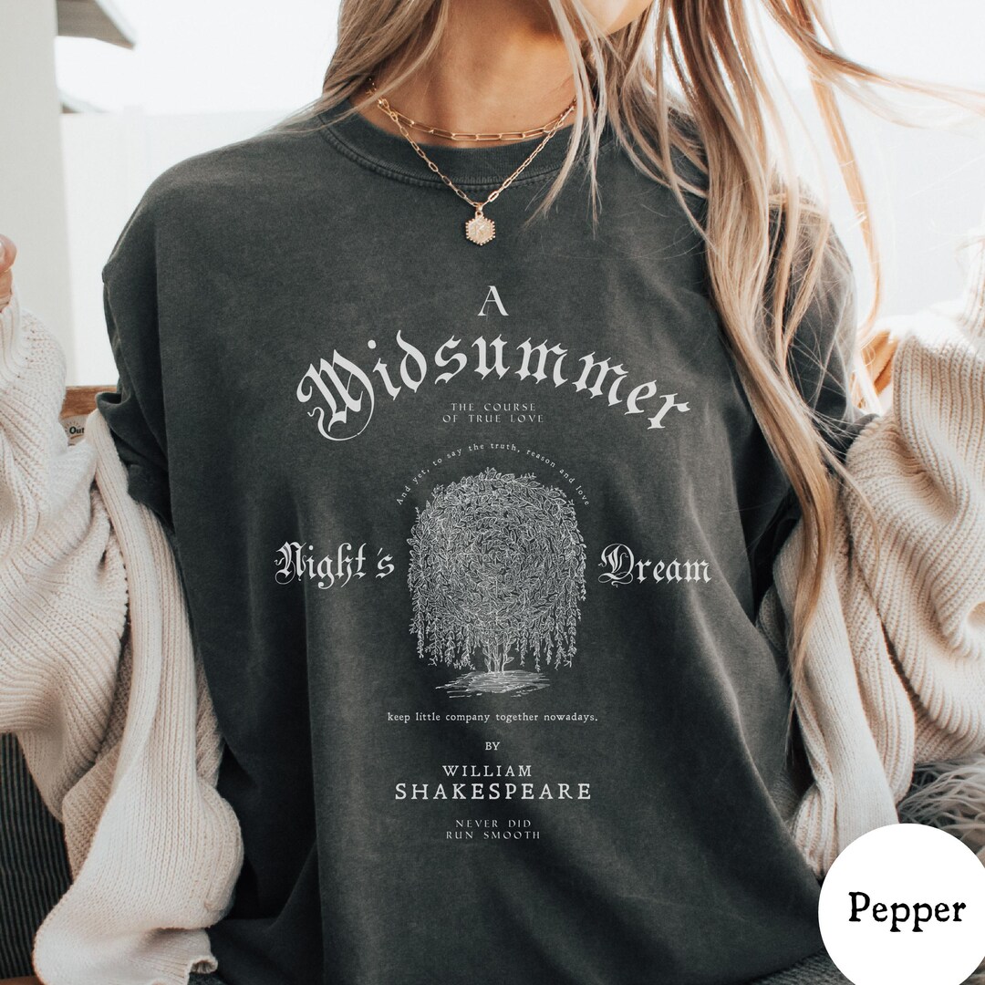 A Midsummer Night's Dream Shirt Shakespeare Quote Fairycore Art Nouveau ...