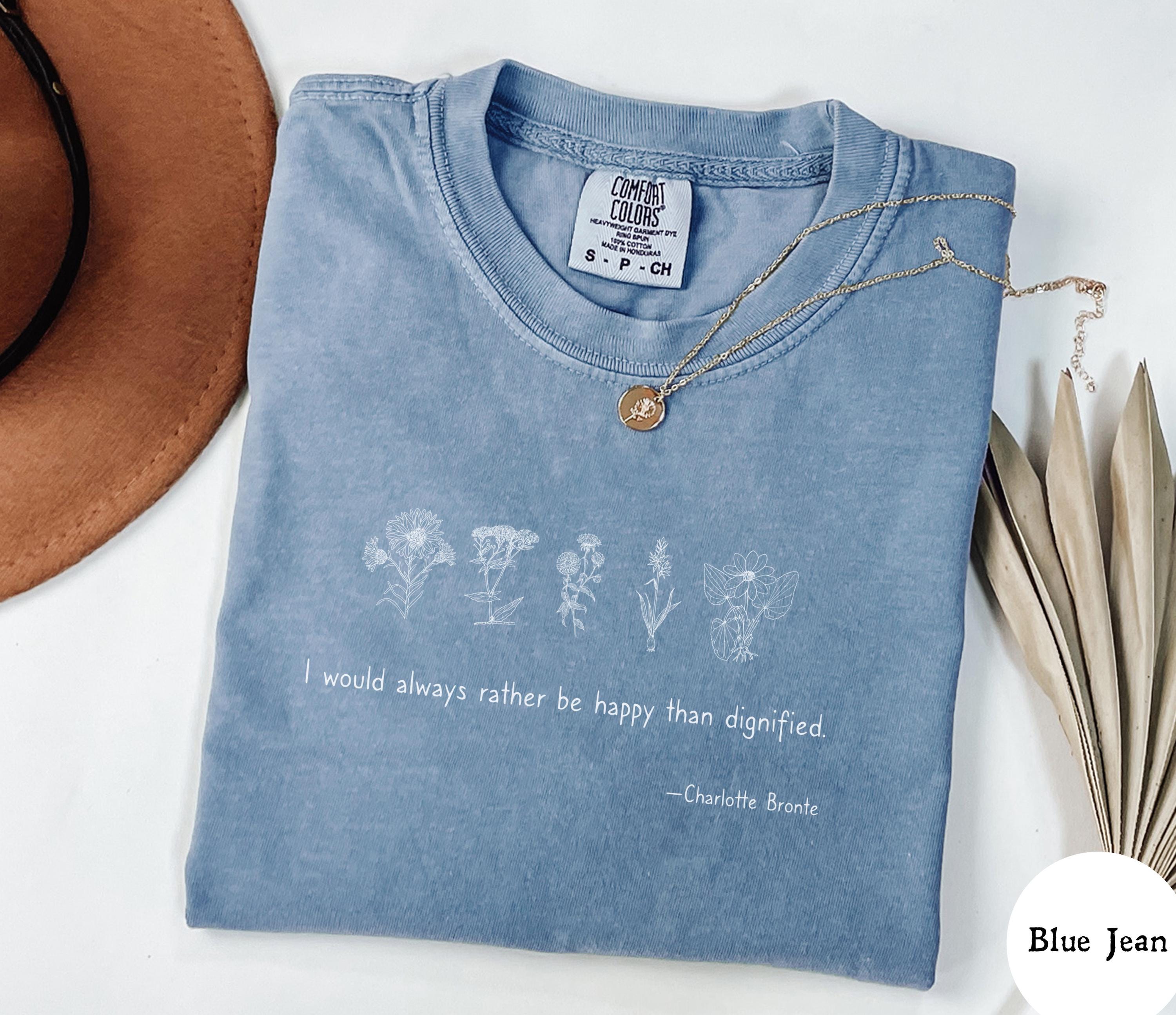 Women's T-Shirts [Out of Print] Charlotte Bront&#235; / Jane Eyre V-Neck Tee (Midnight Navy) (Womens) Jane Eyre — Out of Print