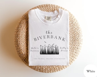 Wind in the Willows Comfort Colors 1717 Shirt, The Riverbank Bookish Literature T-Shirt, Reader Gift Idea, Cottage Core English Countryside