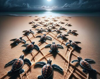 Sea Turtles - Etsy