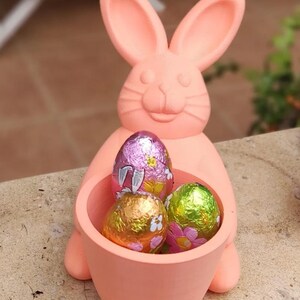 3D STL Park 3D Printing Easter Bunny Egg, Easter Bunny Egg Toy 3D STL Files for 3D Printer, Happy Easter Egg 3D Bunny Model Gift for Friend