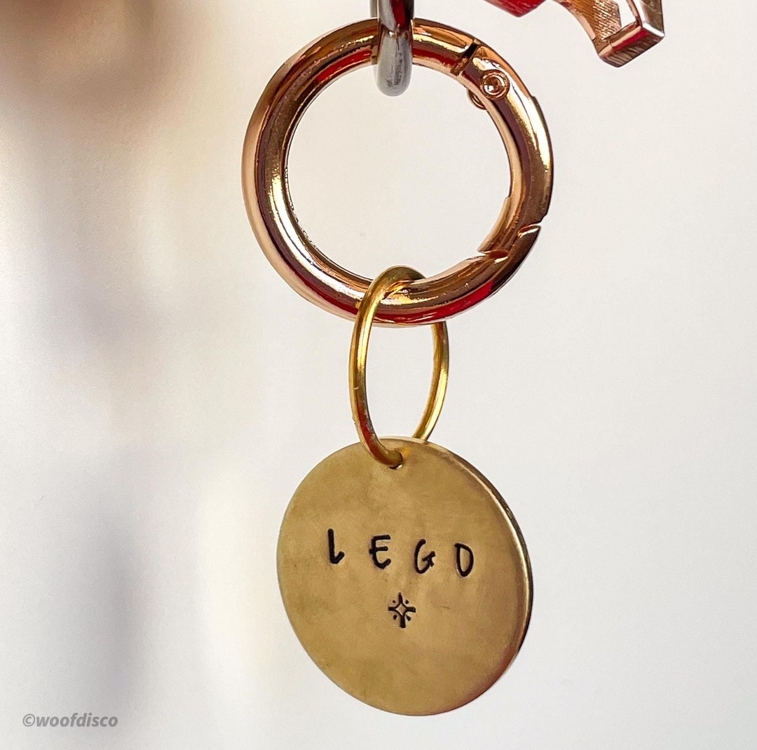 ADD-ON Clasp for Hand Stamped, Custom, Personalized Pet ID Tags for ...