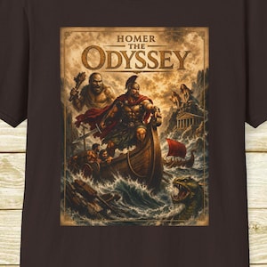 The Odyssey Shirt, Dope Art! Homer, Greek Mythology, 2026 Movie, Nolan, Hathaway, Penelope. Gift for teacher, student. Ancient Epic. Beowulf
