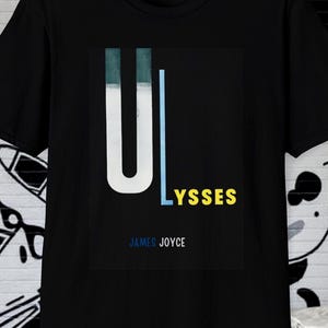 ULYSSES Shirt, James Joyce. Dopest Uly Book Cover! Literature, dostoevsky, kafka, nabokov, faulkner, flaubert, Tolstoy, Oscar Wilde, Irish