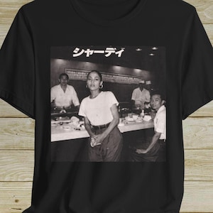 Sade Shirt, Adu, Lady 'De! Tokyo anni '80! r&b, j blige, anita baker, patti, erykah badu, british, d'angelo, voodoo, billie holiday