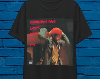 Marvin Gaye Shirt, lass es uns angehen! 70er Jahre Soul, What's Going On? Mercy Mercy Me, Album, Singer, Stevie Wonder, Lieder in der Tonart des Lebens, Funk
