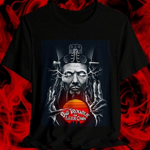 Big Trouble in Little China-tröja, LO PAN-soloaffisch! 80-talsfilm, John Carpenter, Kurt Russell, Three Storms, Last Dragon, Goonie, Chunk