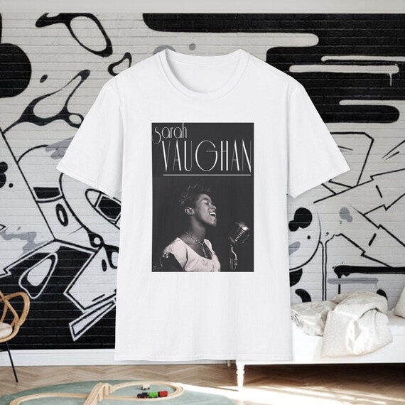 90s Sarah Vaughan Tシャツ XLサイズ Sarah Vaughan Shirt, Jazz Singer, Sarah Vaughan, Lena Horne, Bill