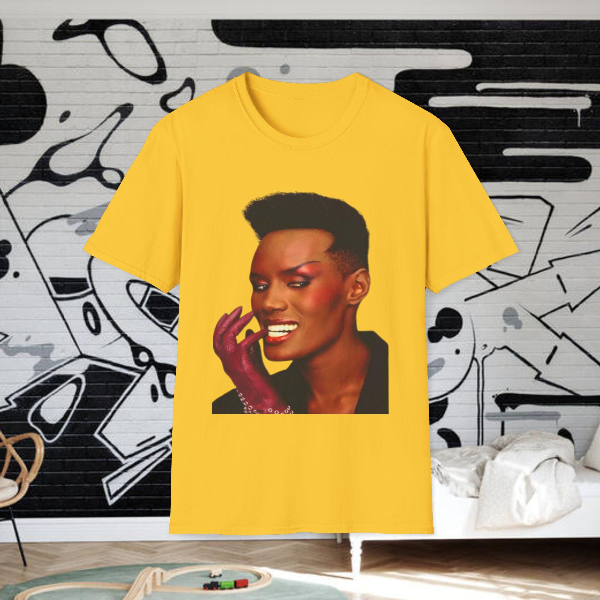 GRACE JONES Shirt, Tooth Pick | Living My Life, 80s, Pop, Music