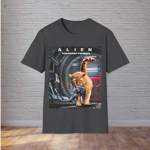 Parody! The Short Version: Alwaysss the Orange Ones. Cat Predator Vs. | Cosmic Horror, Movie. Ship, humor, cult classic, Sci Fi, ufo, anakin image 4