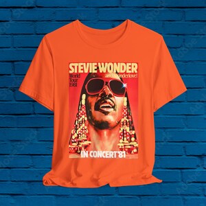 Stevie Wonder Tshirt - Etsy
