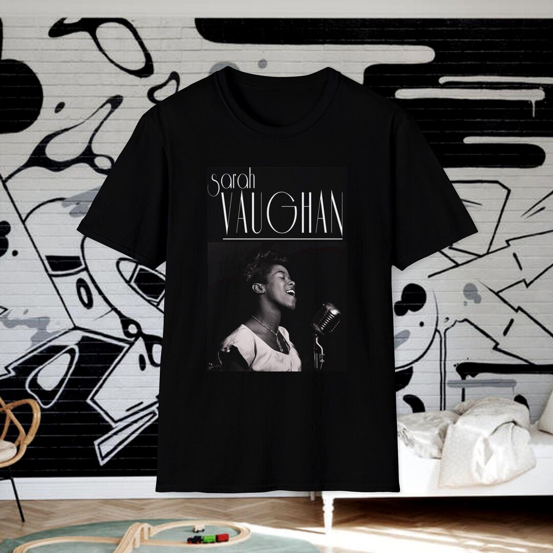 Sarah Vaughan Shirt, Jazz Singer, Sarah Vaughan, Lena Horne, Bill