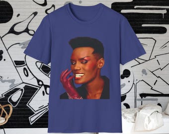 GRACE JONES Shirt, Tooth Pick | Living My Life, 80s, Pop, Music
