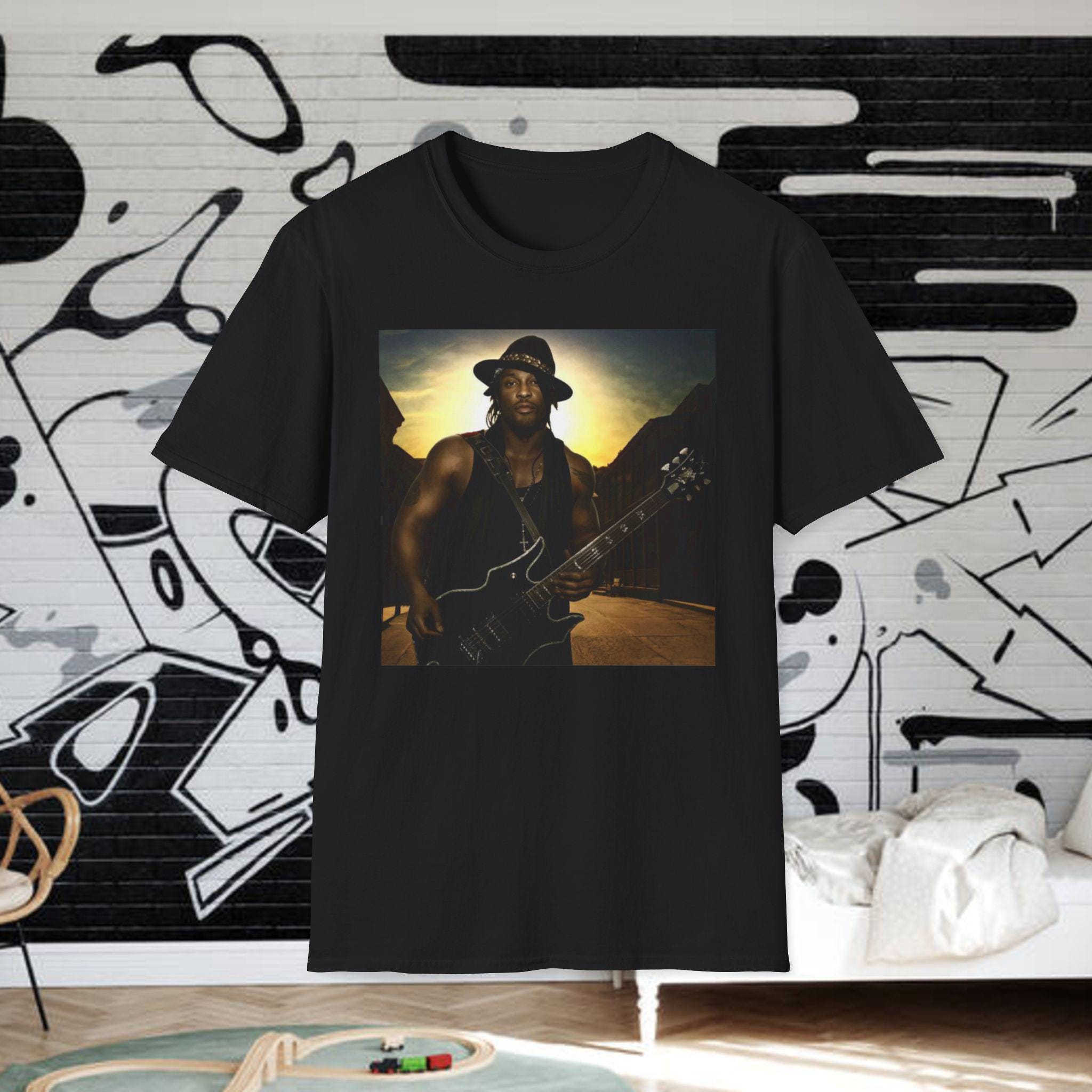 (レア！)PRINCE ギターデザイン オフィシャルTシャツ Mサイズ Prince Guitar Shirts - Etsy