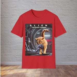 Parody! The Short Version: Alwaysss the Orange Ones. Cat Predator Vs. | Cosmic Horror, Movie. Ship, humor, cult classic, Sci Fi, ufo, anakin image 7