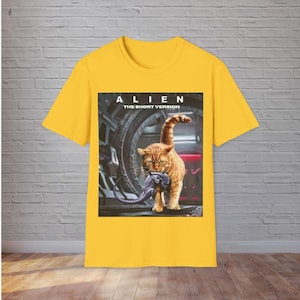 Parody! The Short Version: Alwaysss the Orange Ones. Cat Predator Vs. | Cosmic Horror, Movie. Ship, humor, cult classic, Sci Fi, ufo, anakin image 5
