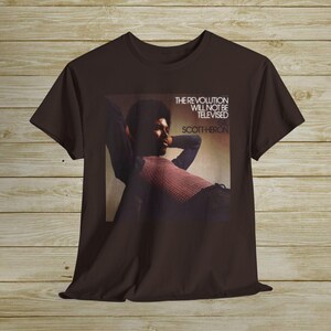 Gil Scott Heron Shirt, The Revolution Will Not Be, 70s, Soul, Black History, Poet, Marvin Gaye, black panthers, black owned, pride, mlk image 4